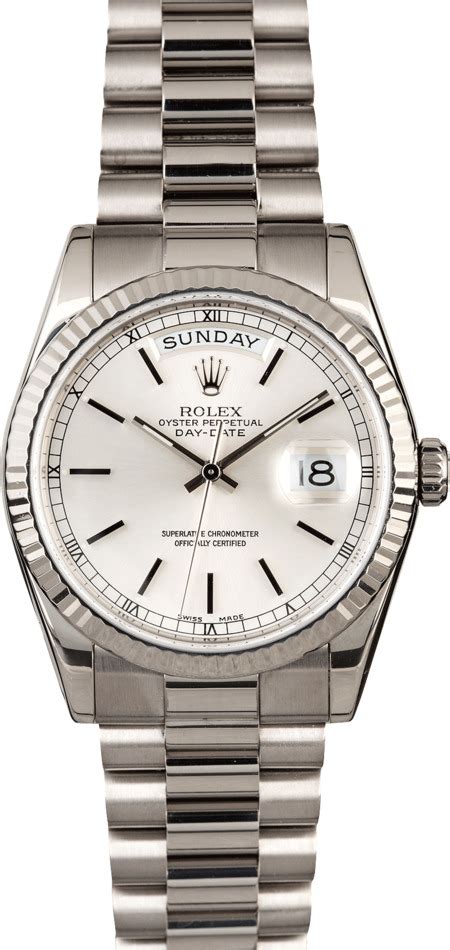 rolex 118239 price|white gold day date 36.